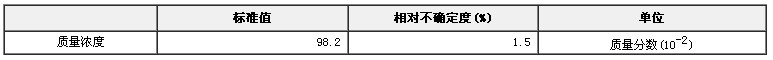 谷氨酸纯度标准物质