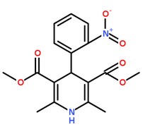 硝苯地平在结构图