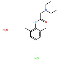 盐酸利多卡因分子结构图