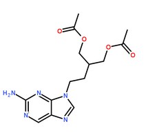 泛昔洛韦分子结构图