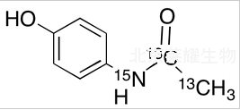 Acetaminophen-13C2, 15N1