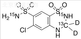 氢氯噻嗪-13C,15N2,d2标准品