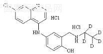 去乙基阿莫地喹盐酸盐-d5标准品