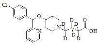 外消旋-贝他斯汀-D6标准品