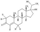 17-alfa,20-beta-Dihydroxy Progesterone-d5