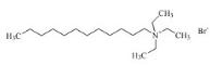 1-dodecyltriethyl-ammonium bromide