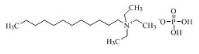 1-dodecyltriethyl-ammonium phosphate