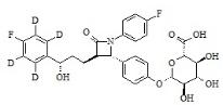 Ezetimibe-d4 Phenolic Glucuronide