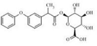 Fenoprofen Acyl Glucuronide (Mixture of Diastereomers)