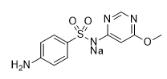磺胺间甲氧嘧啶钠对照品