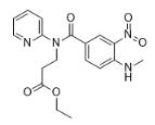 3-(4-(甲基氨基)-3-硝基-N-(吡啶-2-基)苯甲酰氨基)丙酸乙酯对照品