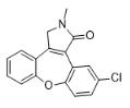 1-氯-2,3-二氢-2-甲基-1H-二苯并[2,3:6,7]氧杂卓并[4,5-C]吡咯-1-酮对照品
