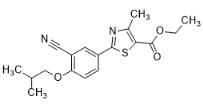 2-(3-氰基-4-异丁氧基苯基)-4-甲基噻唑-5-甲酸乙酯对照品