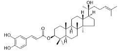 达玛烯二醇 II 3-O-咖啡酸酯标准品