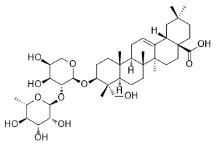 α-常春藤皂苷标准品