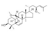 (19S,23S)-5β,19-Epoxy-19,23-dimethoxycucurbita-6,24-dien-3β-ol标准品