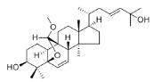 (19R)-5β,19-Epoxy-19-methoxycucurbita-6,23-diene-3β,25-diol标准品