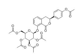 (3S)-绣球酚 8-O-葡萄糖甙五乙酸酯对照品标准品