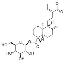 ent-Labda-8(17),13-dien-16,15-olid-19-oic acid glucosyl ester标准品