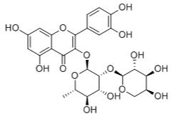 槲皮素2''-O-阿拉伯糖苷标准品