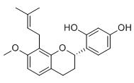 2'，4'-二羟基-7-甲氧基-8-异戊烯基黄烷标准品