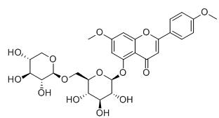 7,4'-二-O-甲基芹菜素5-O-木糖基葡萄糖苷标准品