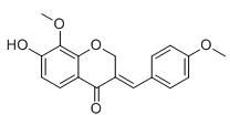 (E)-7-羟基-8-甲氧基-3-(4-甲氧基苯亚甲基)色满-4-酮标准品