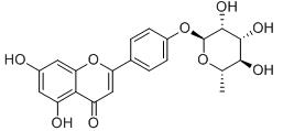 芹菜素-4'-O-鼠李糖苷标准品