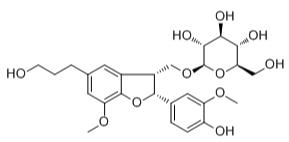 （7R，8R）-二氢脱氢二癸二烯醇9-O-β-D-葡萄糖苷标准品