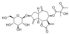 8β-（2-羟基-2-甲基-3-氧代丁酰氧基）葡萄糖氮标准品