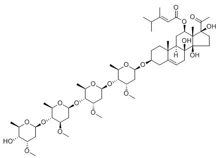 Otophylloside B 4'''-O-β-D-cymaropyranoside标准品