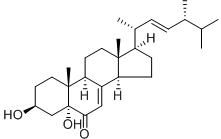 3β,5α-Dihydroxyergosta-7,22-dien-6-one标准品