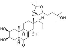 蜕皮甾酮-20,22-单丙酮化物 标准品